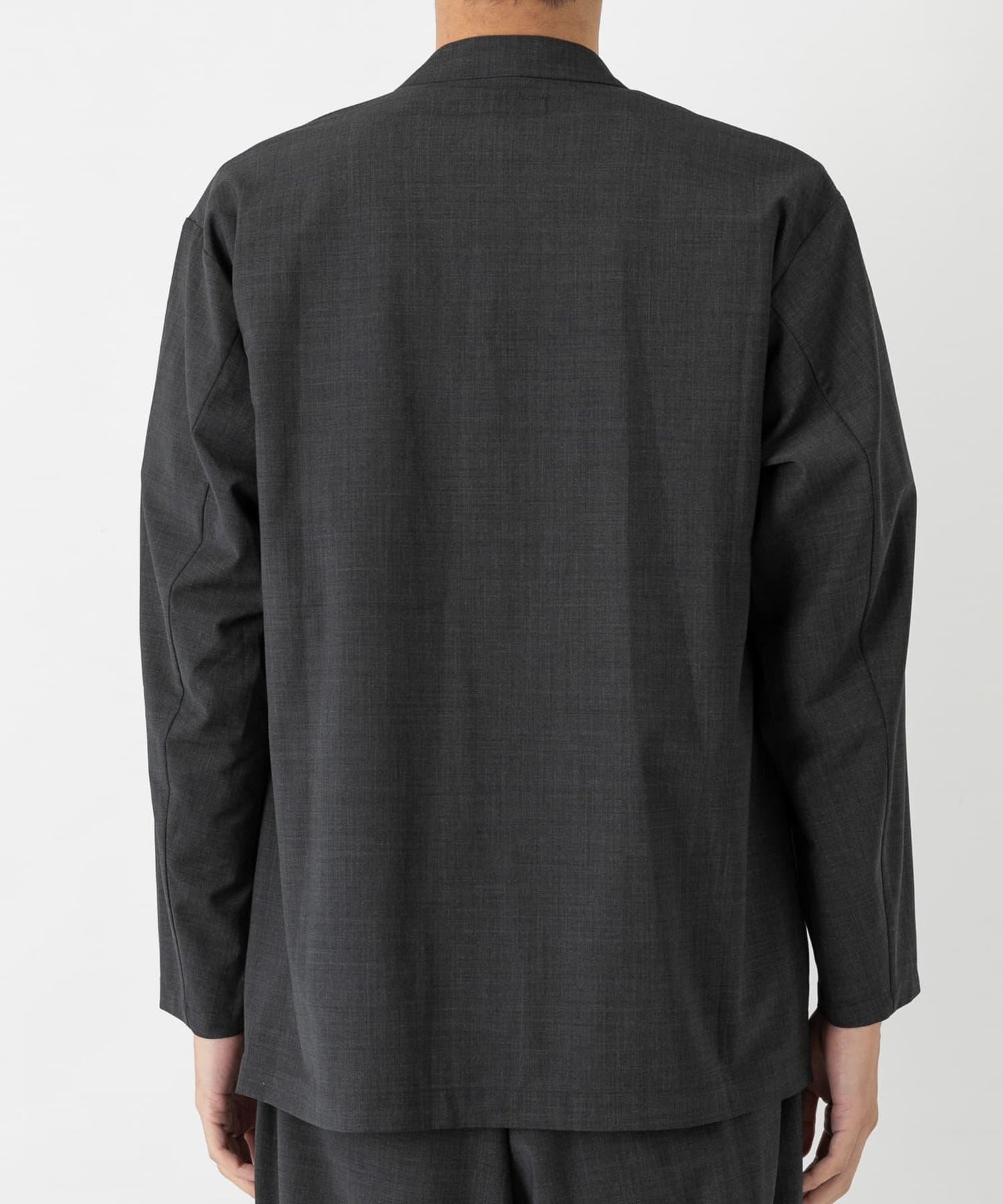 可成套穿著 可機洗 ST可水洗無領夾克