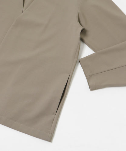 可成套穿著 可機洗 ST可水洗無領夾克