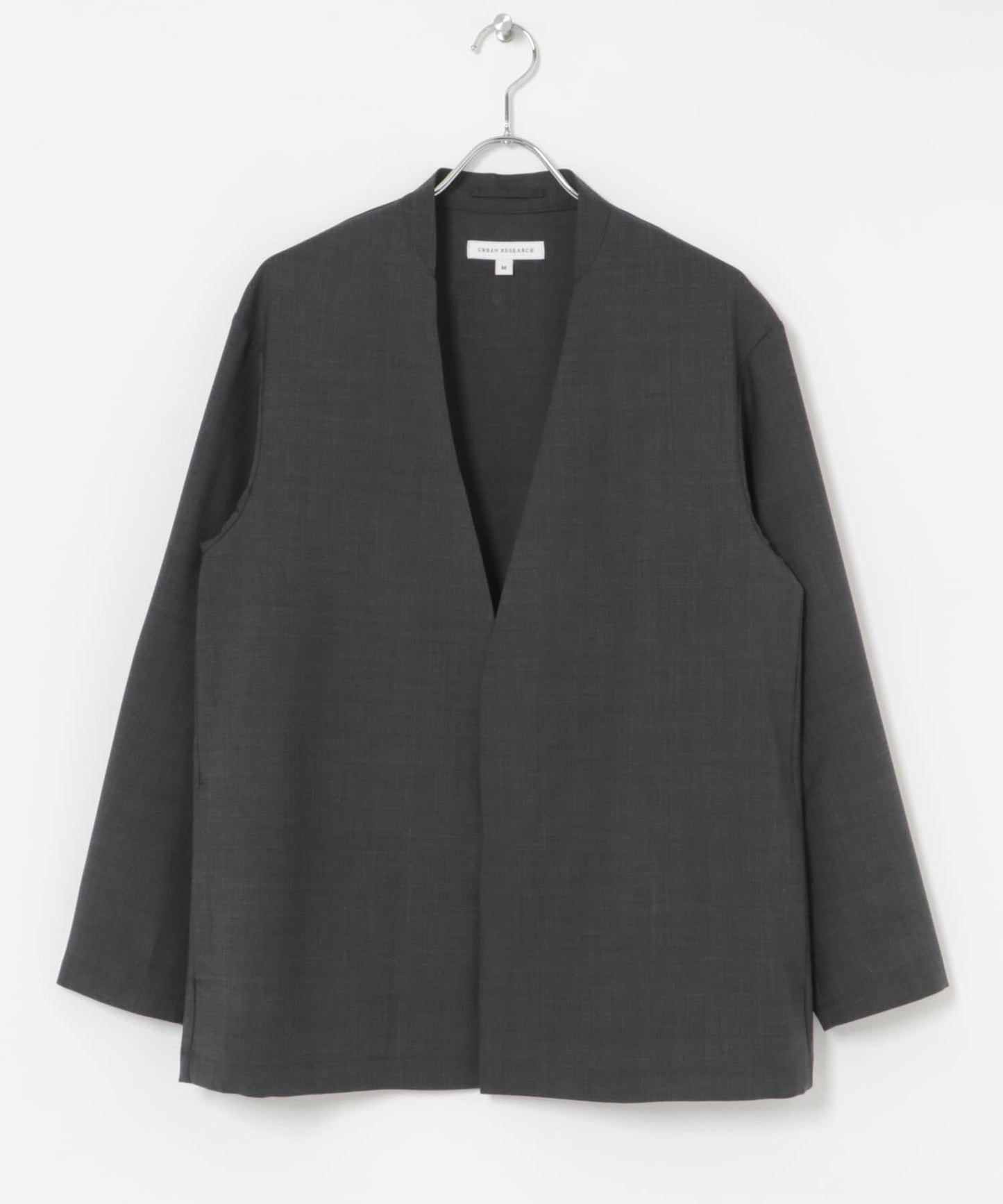 可成套穿著 可機洗 ST可水洗無領夾克