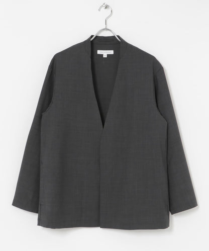 可成套穿著 可機洗 ST可水洗無領夾克