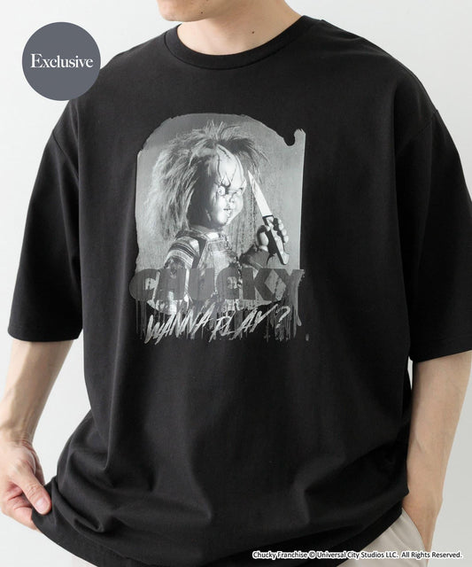 恐怖電影印花T恤