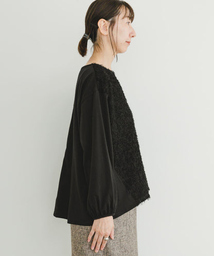 流蘇拼接套頭衫