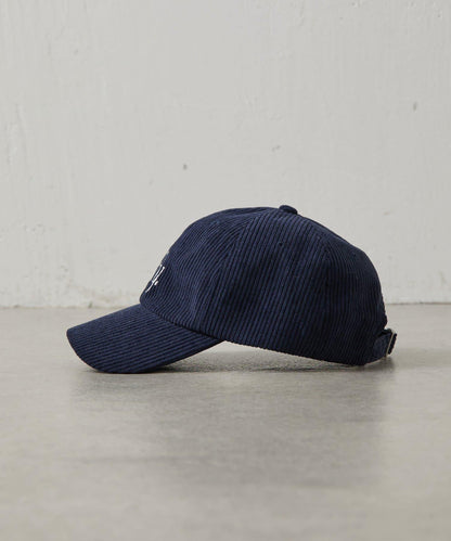 【AW】燈芯絨刺繡棒球帽