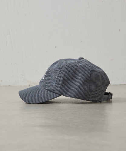 【AW】燈芯絨刺繡棒球帽