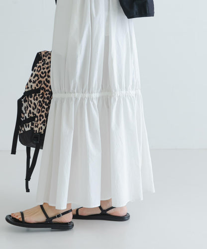 Nomat褶皺半身裙