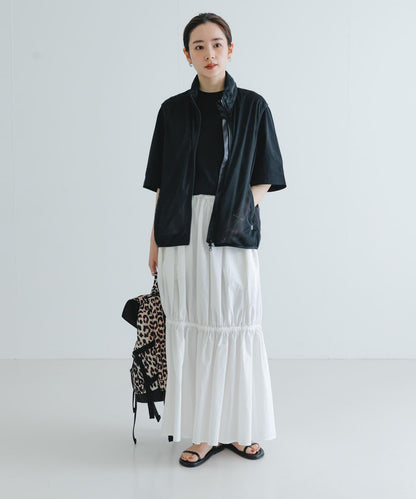 Nomat褶皺半身裙