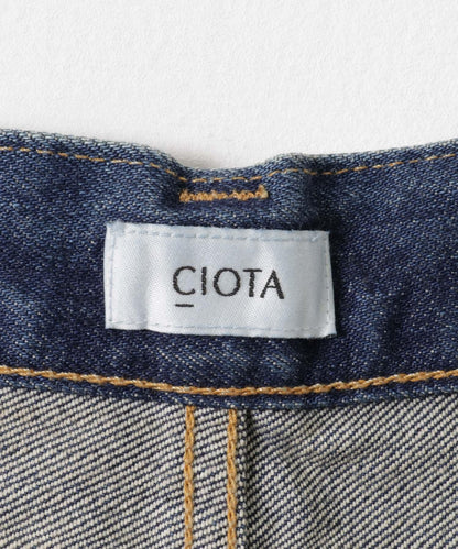 CIOTA 蘇賓棉13.5盎司高腰牛仔褲