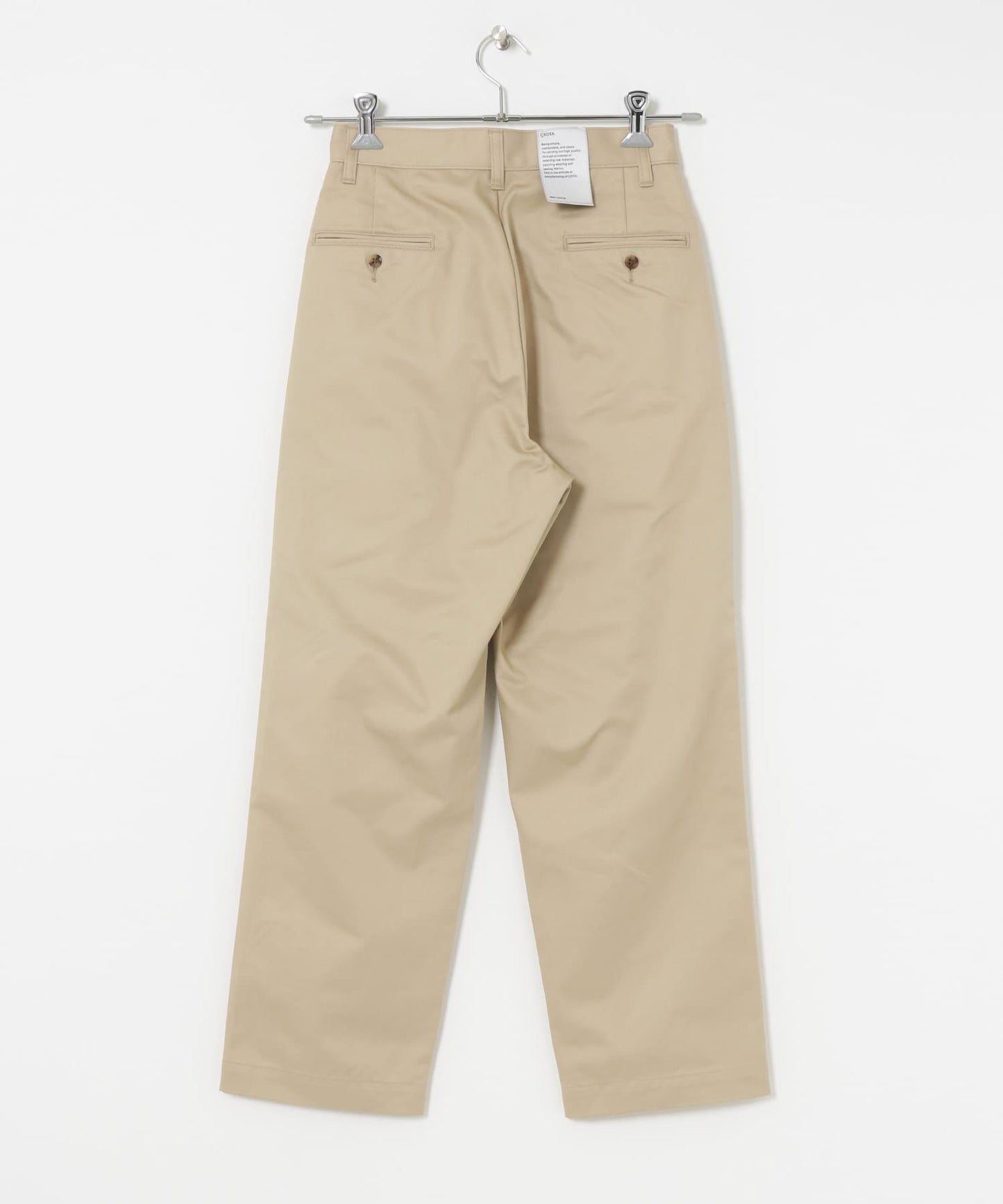 CIOTA 蘇賓棉斜紋長褲
