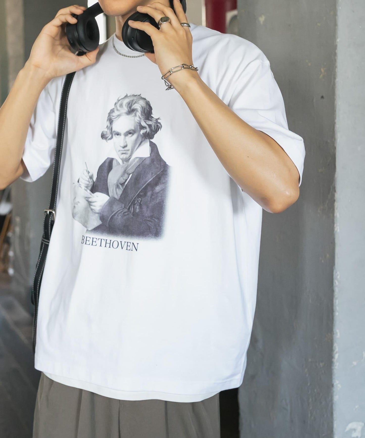 復古風T恤（貝多芬）