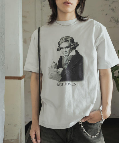 復古風T恤（貝多芬）