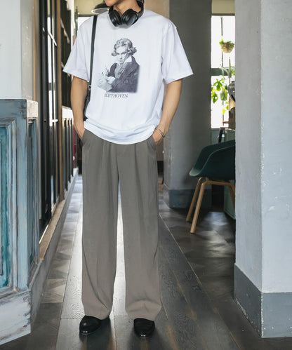 復古風T恤（貝多芬）
