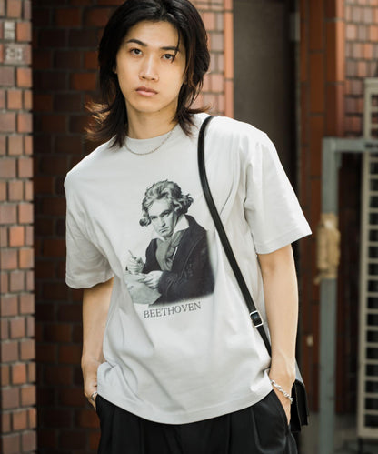 復古風T恤（貝多芬）