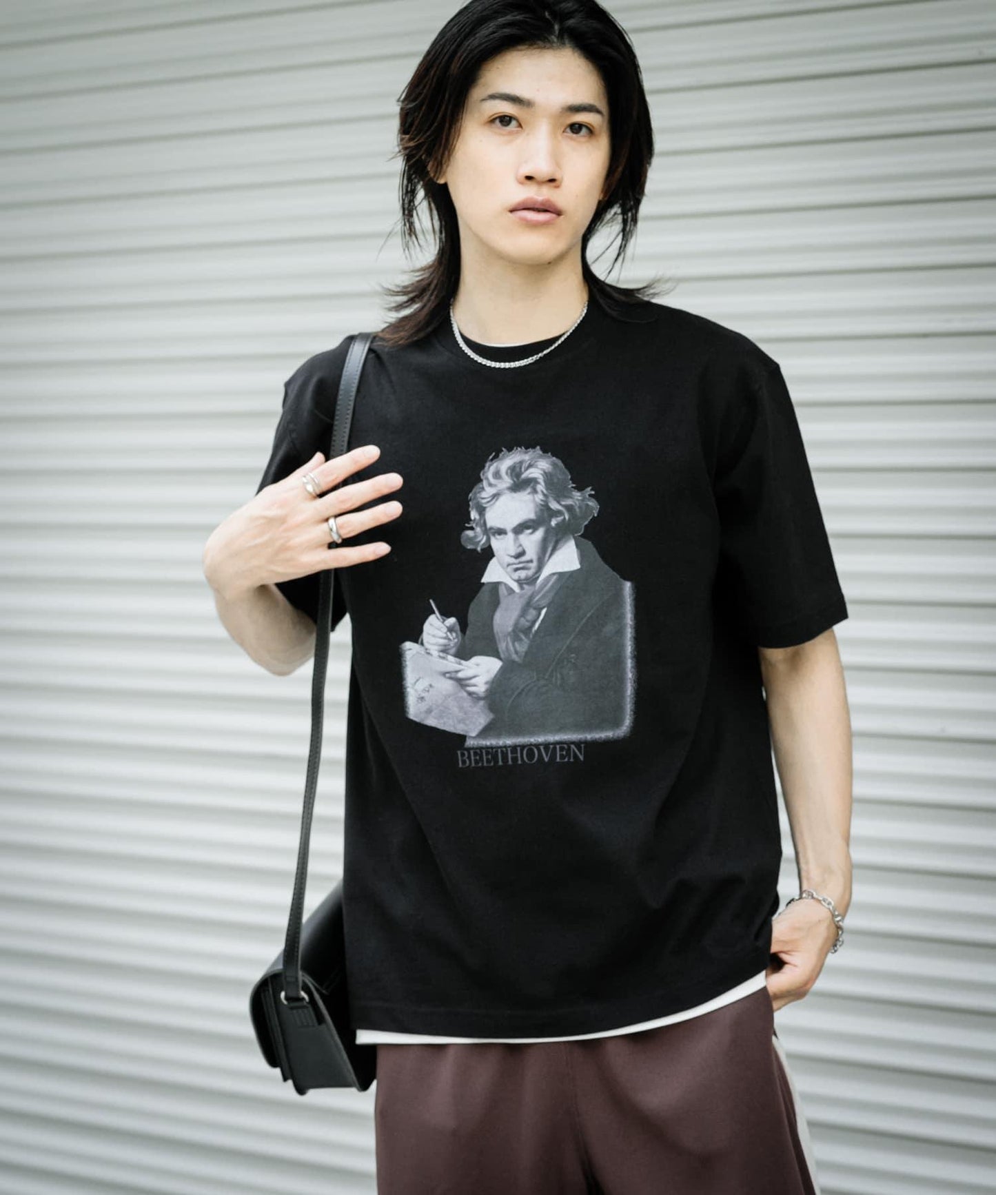 復古風T恤（貝多芬）
