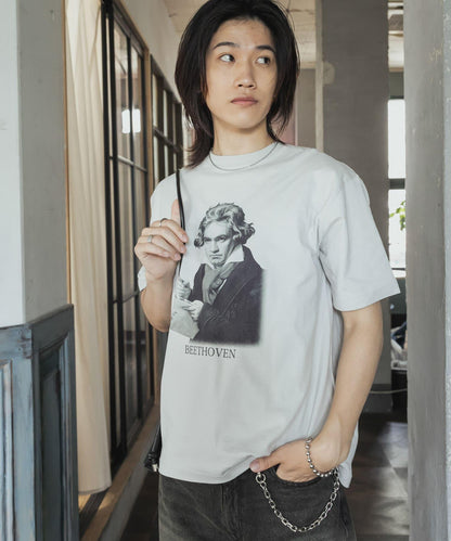 復古風T恤（貝多芬）