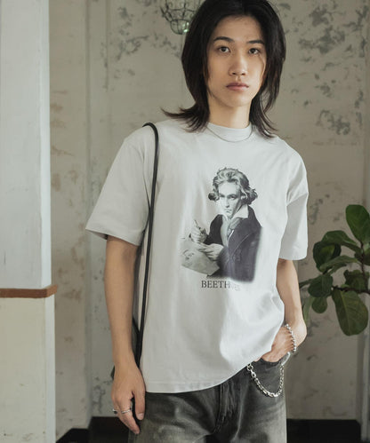 復古風T恤（貝多芬）