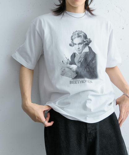 復古風T恤（貝多芬）
