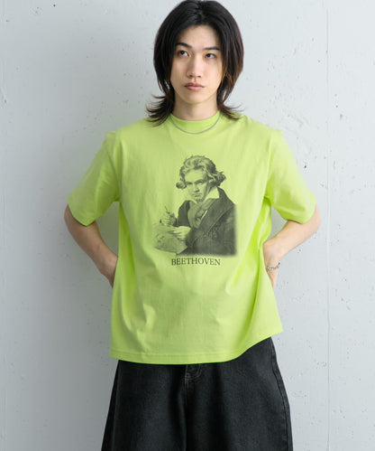 復古風T恤（貝多芬）