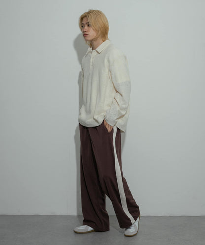 透視佩斯利印花POLO衫