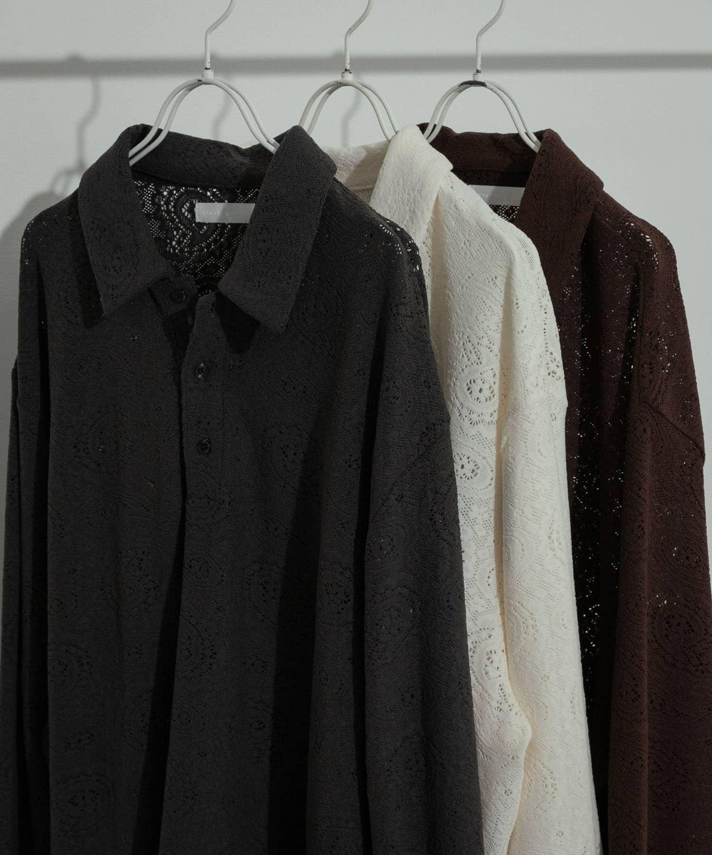 透視佩斯利印花POLO衫