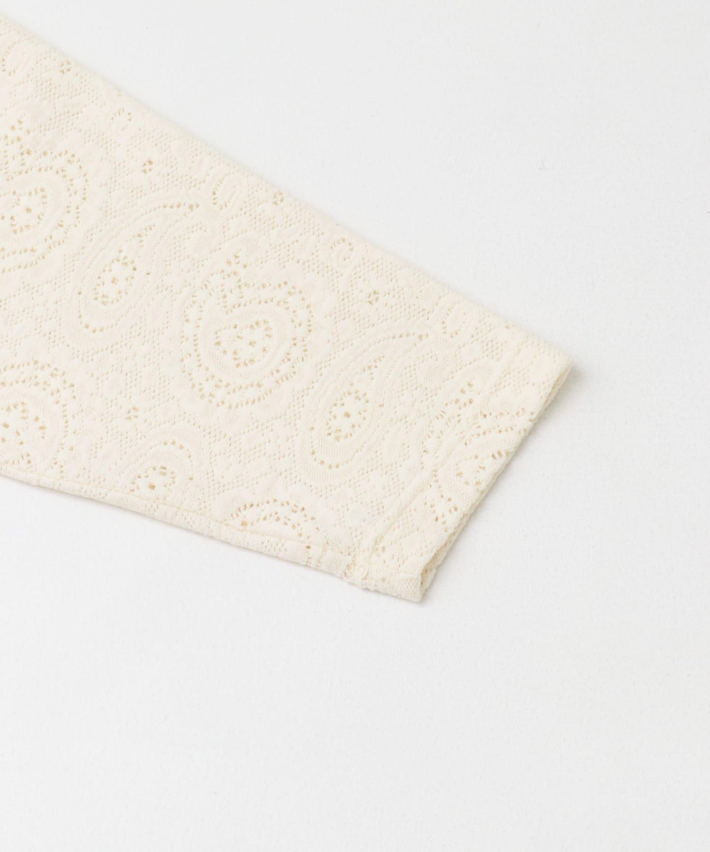 透視佩斯利印花POLO衫