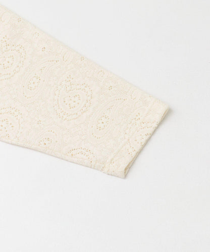 透視佩斯利印花POLO衫