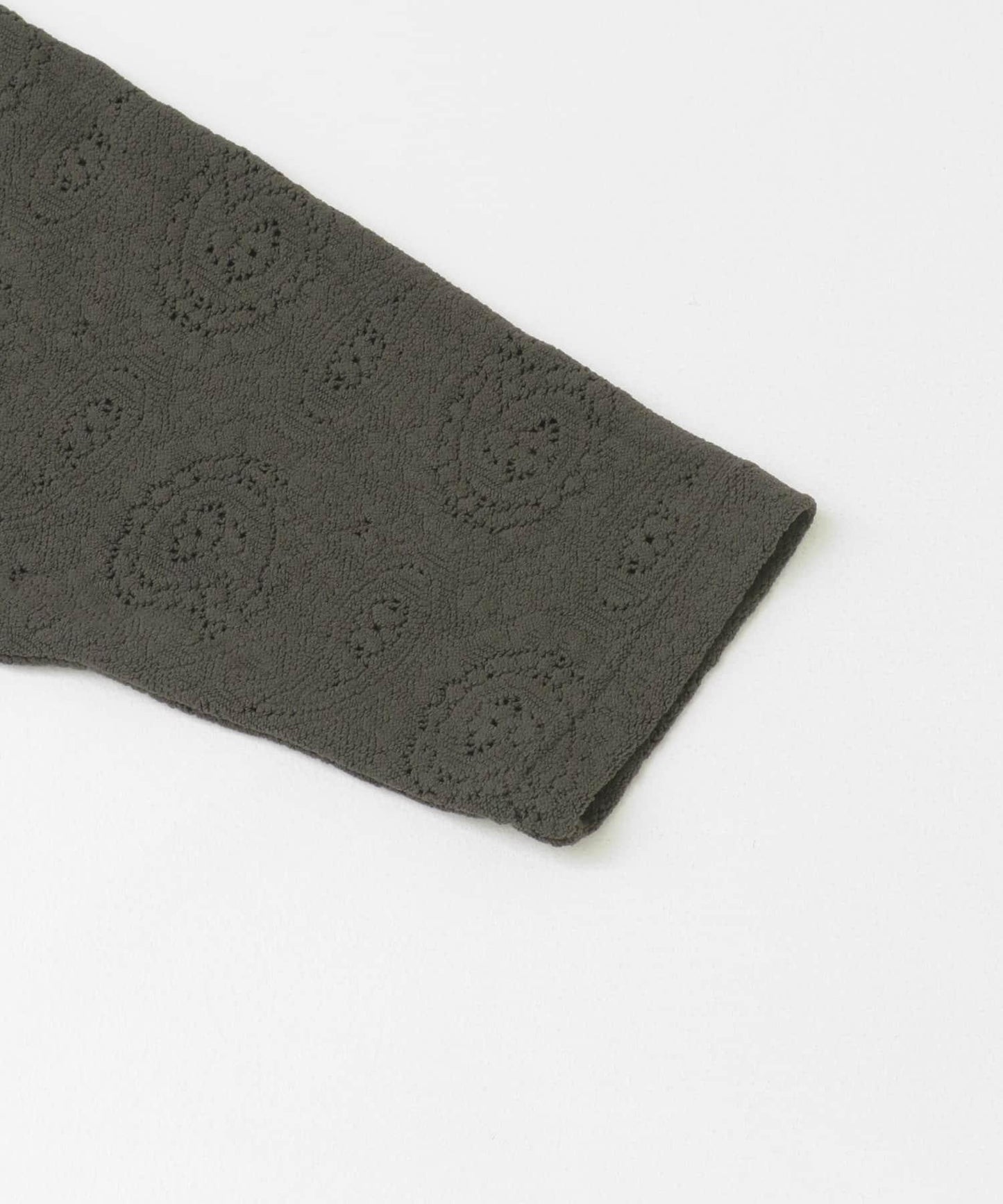 透視佩斯利印花POLO衫