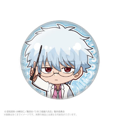 3年Z班銀八老師 迷你角色徽章 音樂祭版【全套BOX／8個裝】