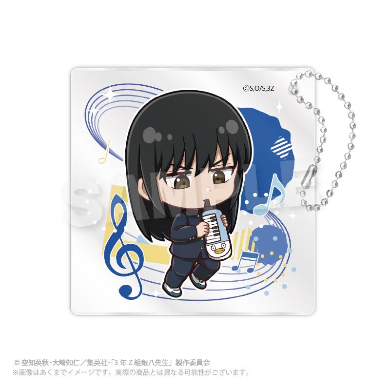 3年Z班銀八老師 迷你角色亞克力鑰匙扣 音樂祭ver. 【全套BOX／8個裝】
