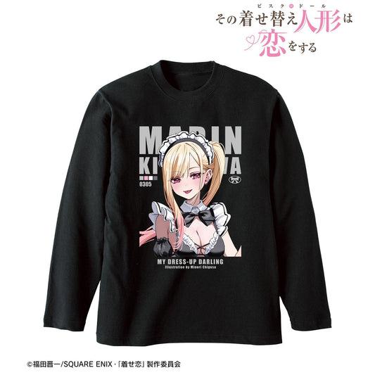 《更衣人偶墜入愛河》_(尺寸/M)_千種美乃莉插畫 喜多川海夢 泳裝女僕版 長袖T恤男女同款