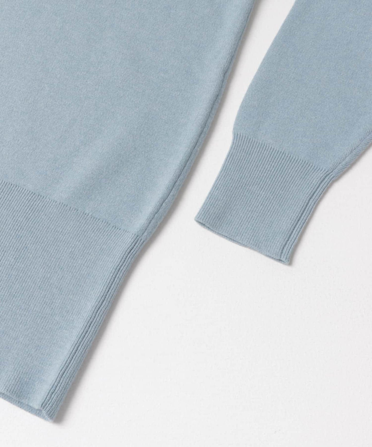 new basic 羊絨棉V領長款針織衫