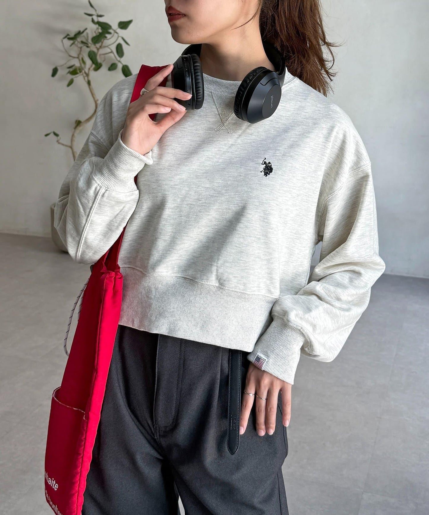 【U.S. POLO ASSN.】短款衛衣