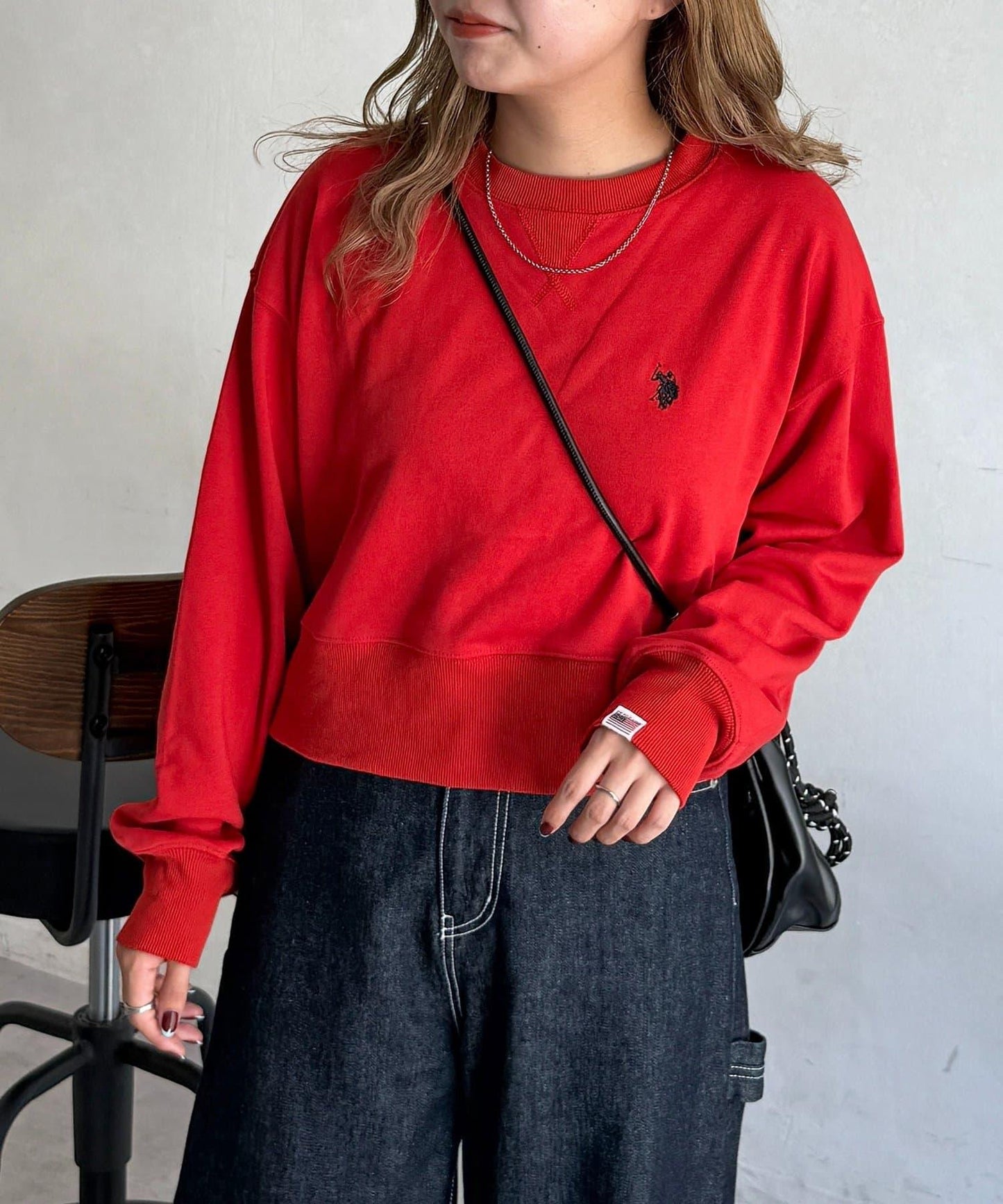 【U.S. POLO ASSN.】短款衛衣