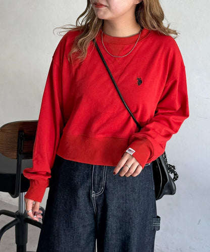 【U.S. POLO ASSN.】短款衛衣