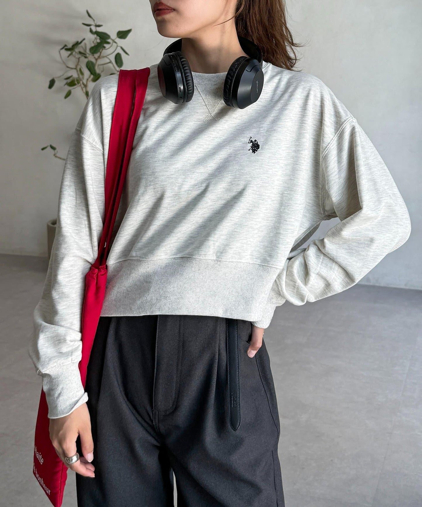 【U.S. POLO ASSN.】短款衛衣