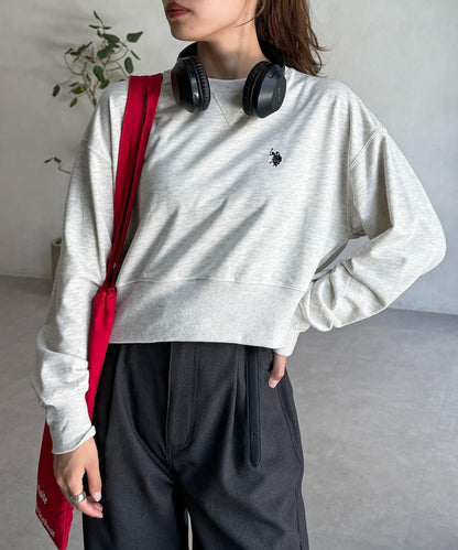 【U.S. POLO ASSN.】短款衛衣