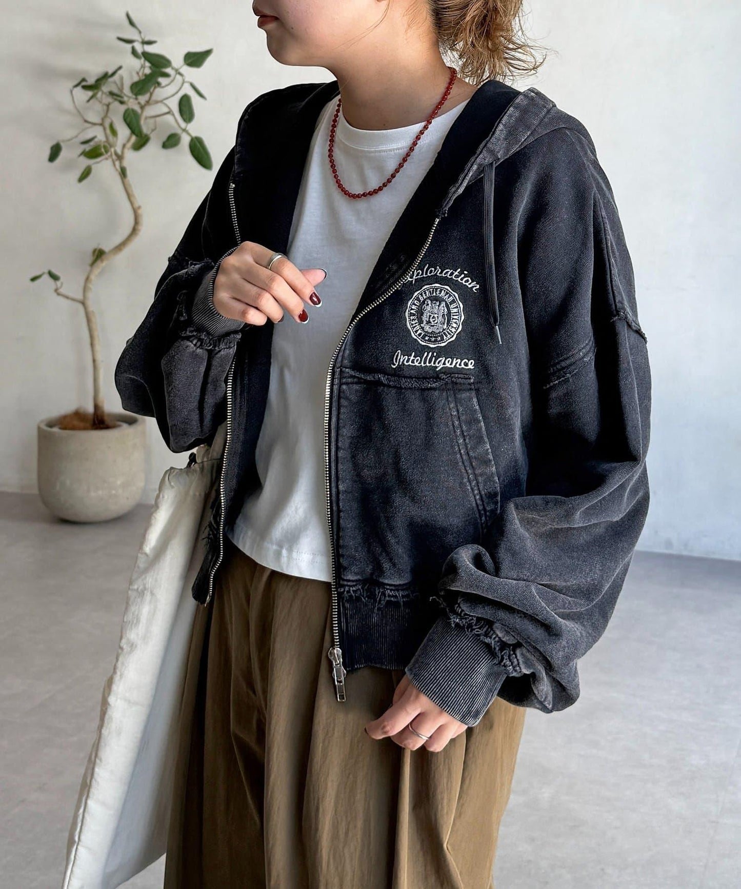 粉末工藝短款衛衣