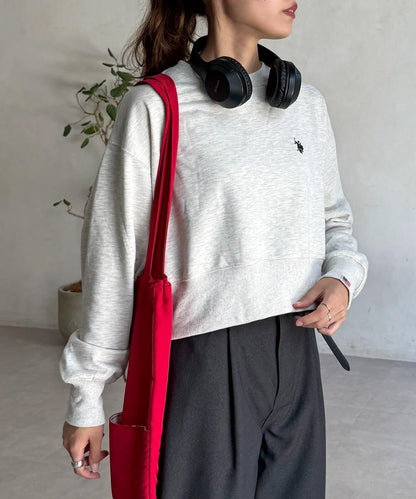 【U.S. POLO ASSN.】短款衛衣