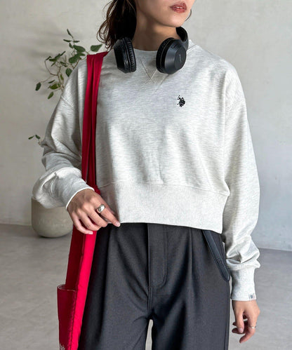 【U.S. POLO ASSN.】短款衛衣