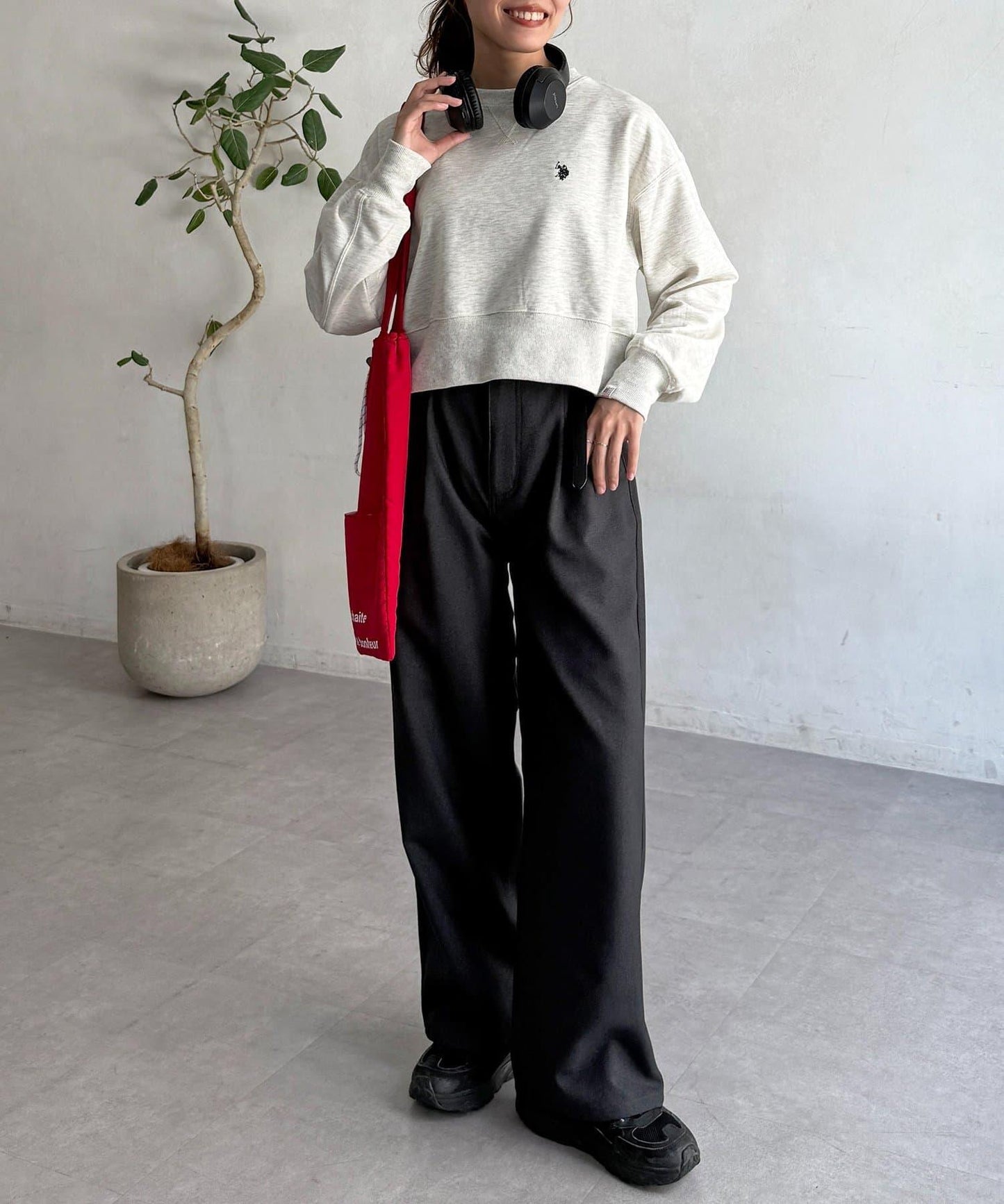 【U.S. POLO ASSN.】短款衛衣