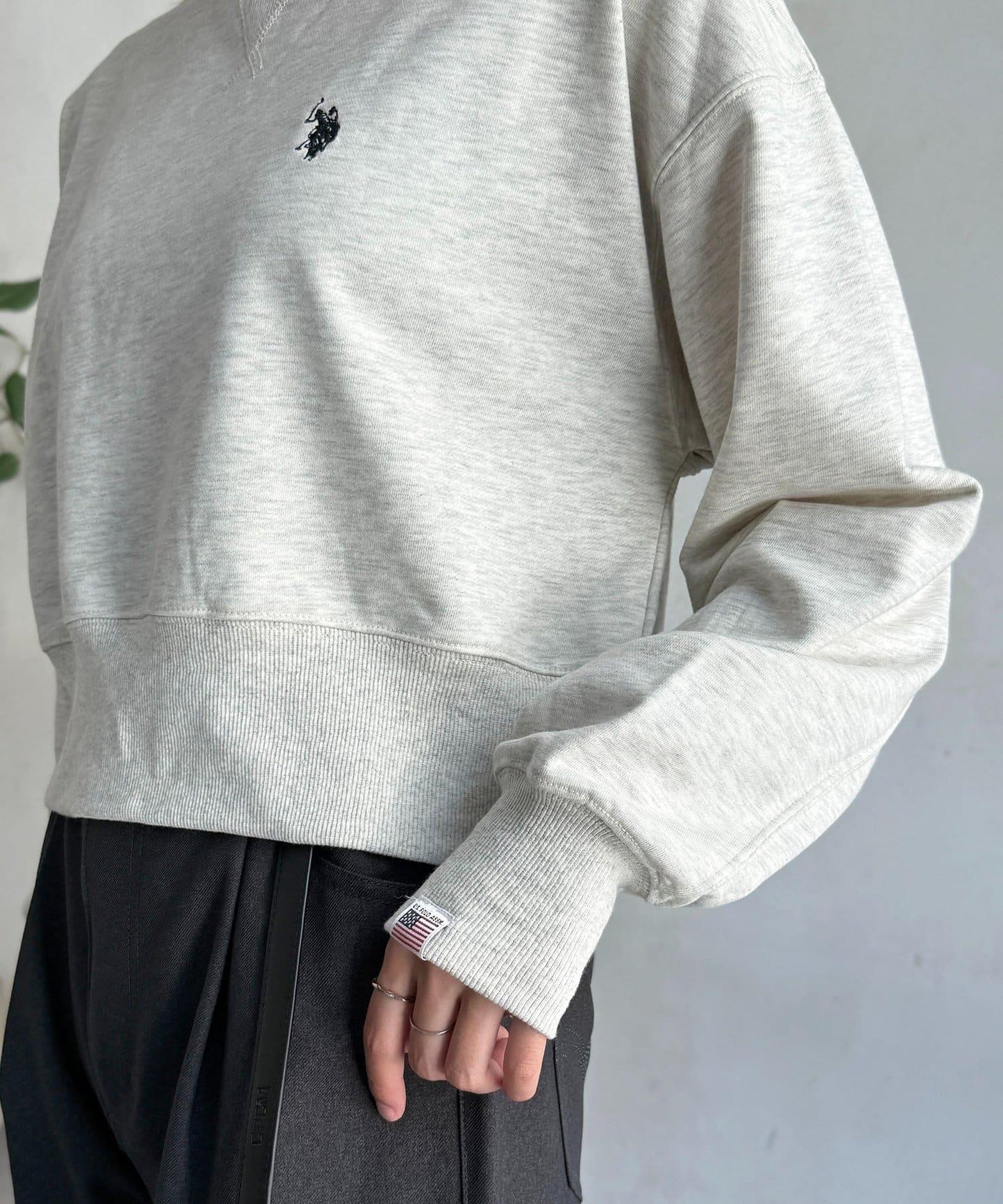 【U.S. POLO ASSN.】短款衛衣