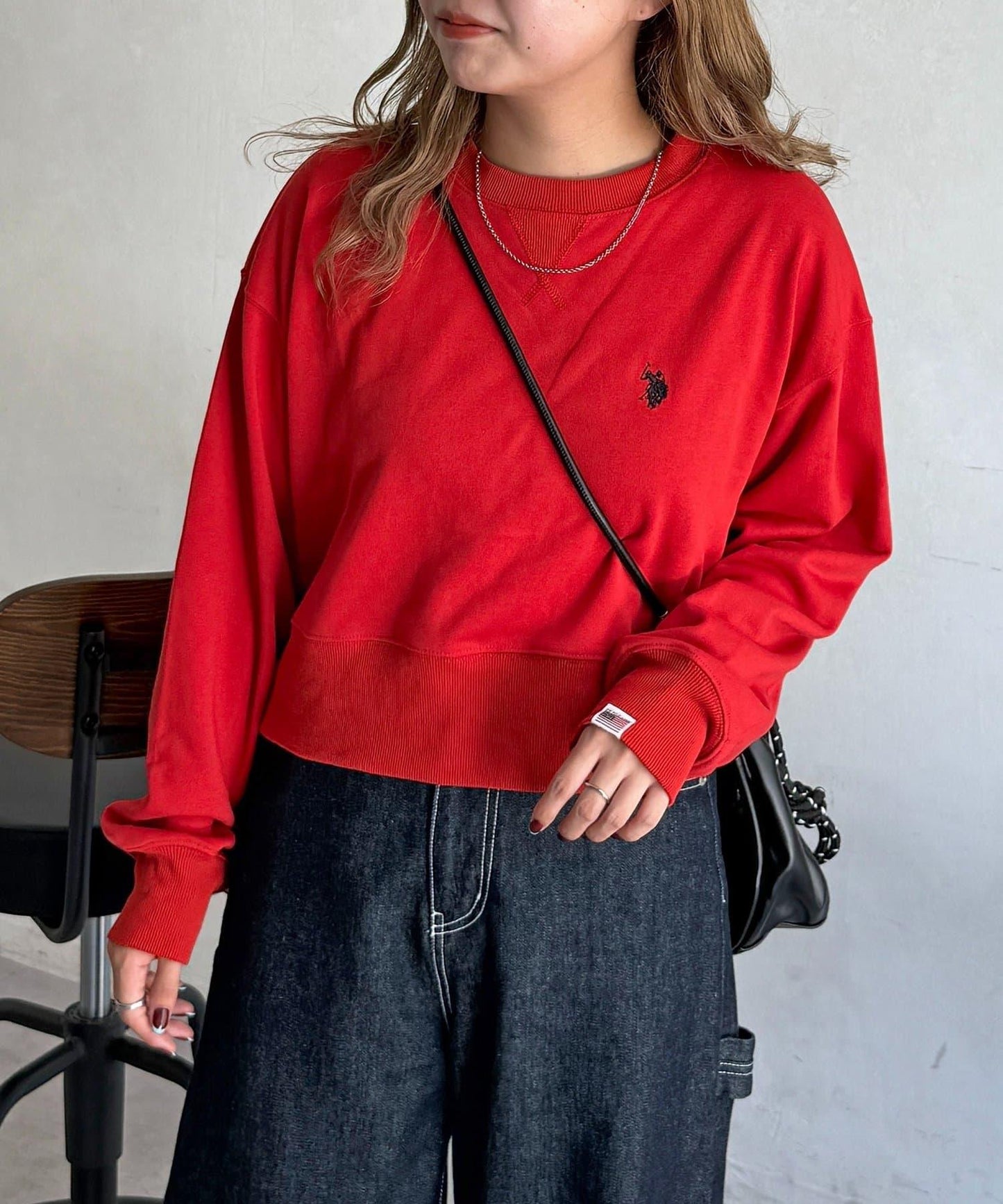 【U.S. POLO ASSN.】短款衛衣