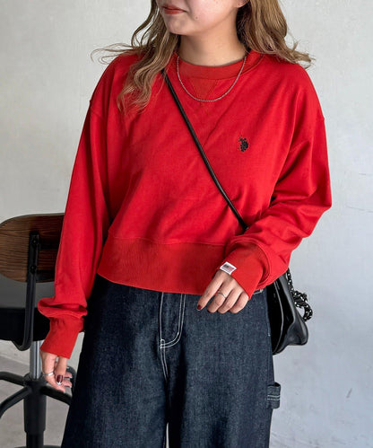 【U.S. POLO ASSN.】短款衛衣