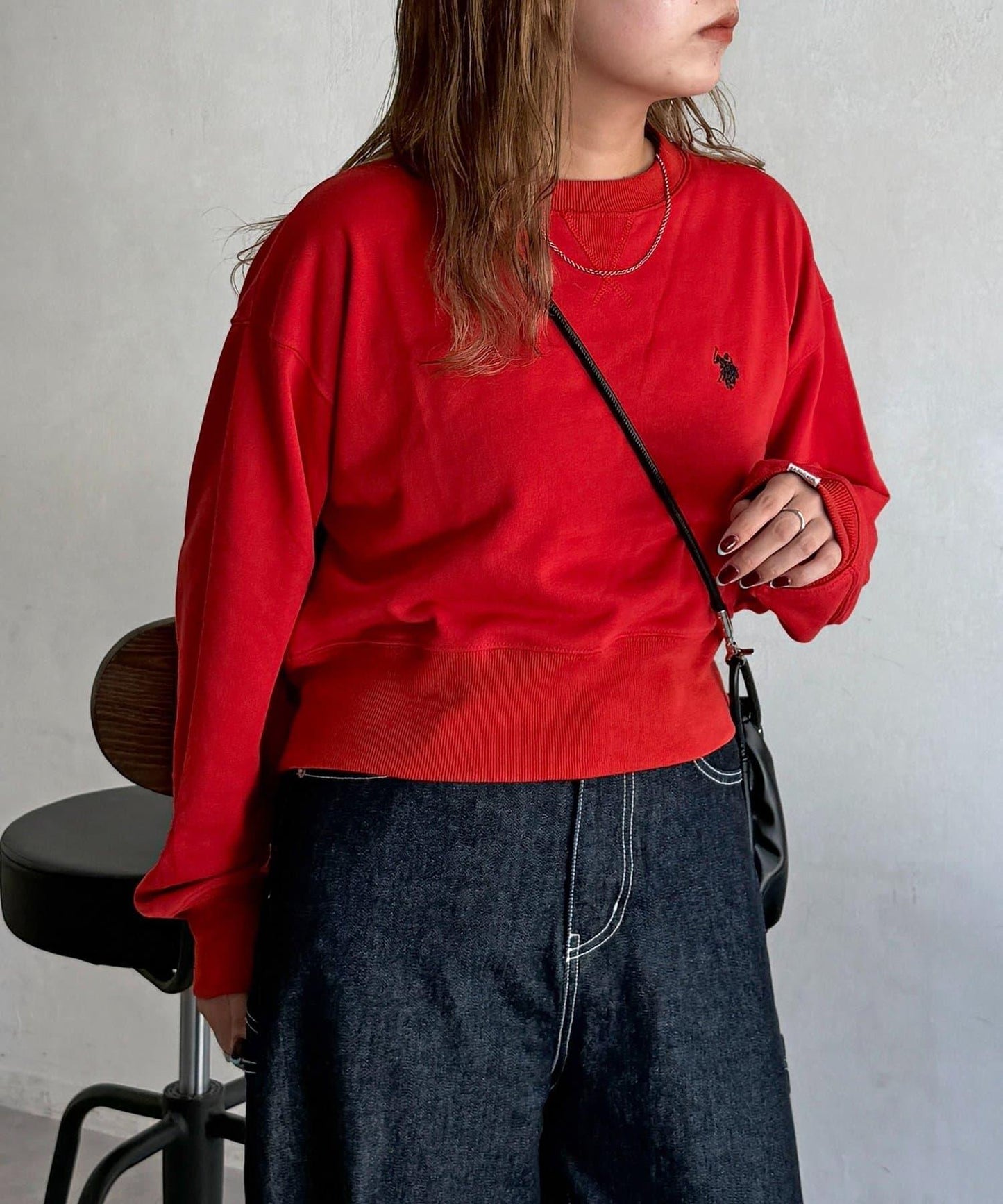 【U.S. POLO ASSN.】短款衛衣