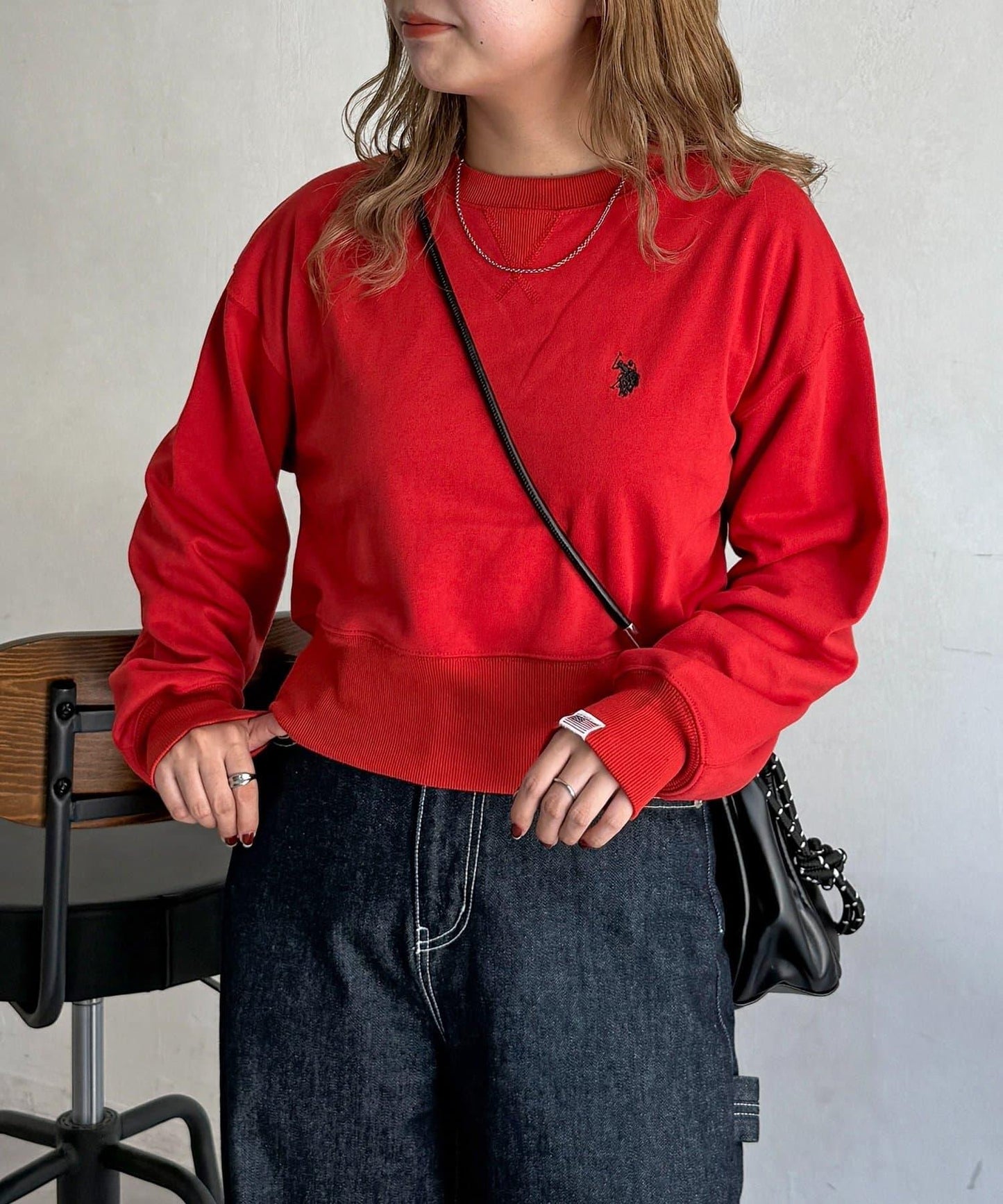 【U.S. POLO ASSN.】短款衛衣