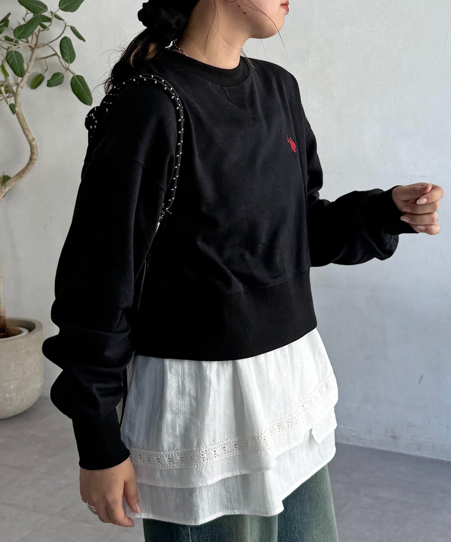 【U.S. POLO ASSN.】短款衛衣