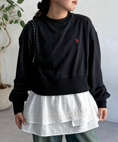 【U.S. POLO ASSN.】短款衛衣