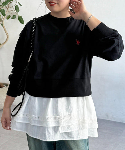 【U.S. POLO ASSN.】短款衛衣