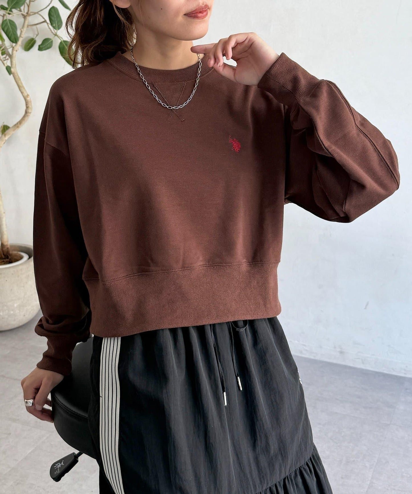 【U.S. POLO ASSN.】短款衛衣