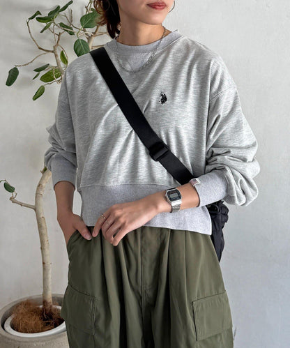 【U.S. POLO ASSN.】短款衛衣