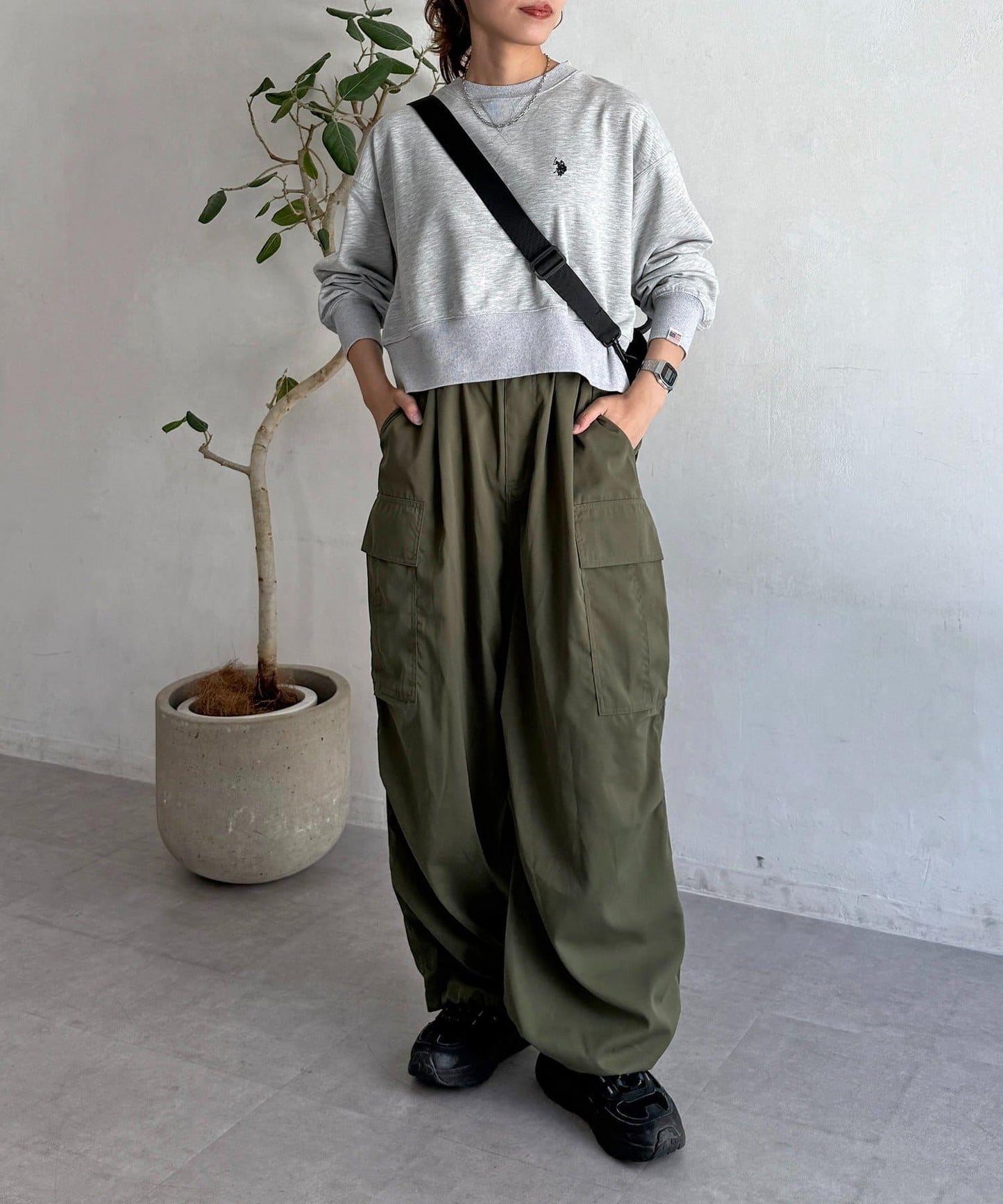 【U.S. POLO ASSN.】短款衛衣